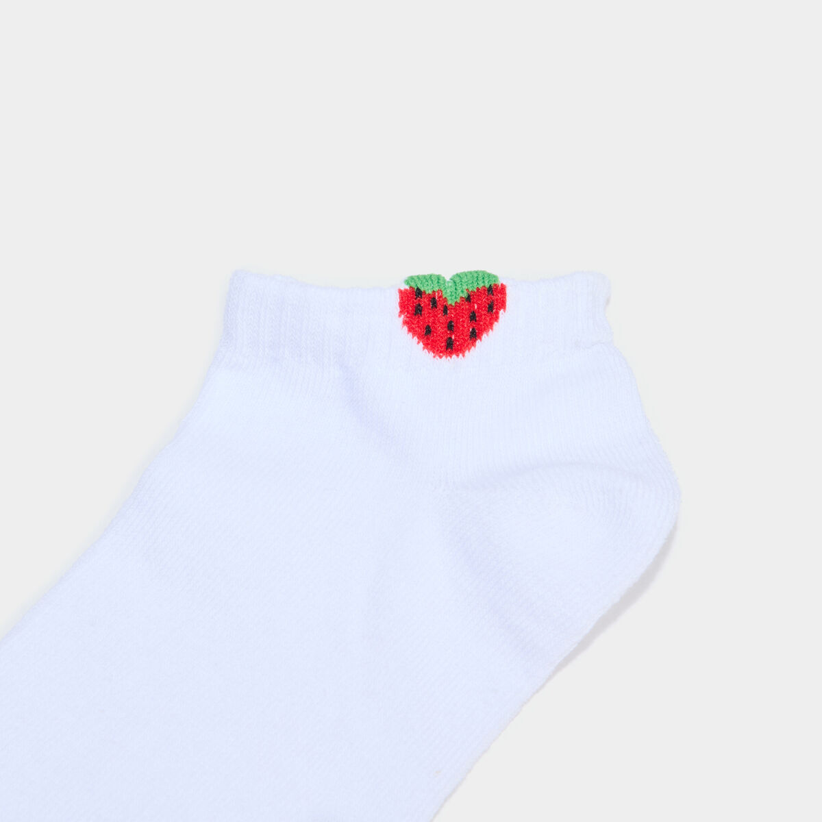 Lot 5 paires chaussettes invisibles blanc femme