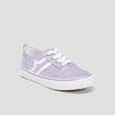 Tennis en toile à lacets Creeks violet fille