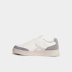 Tennis basses &agrave; lacets semelle plate gris homme