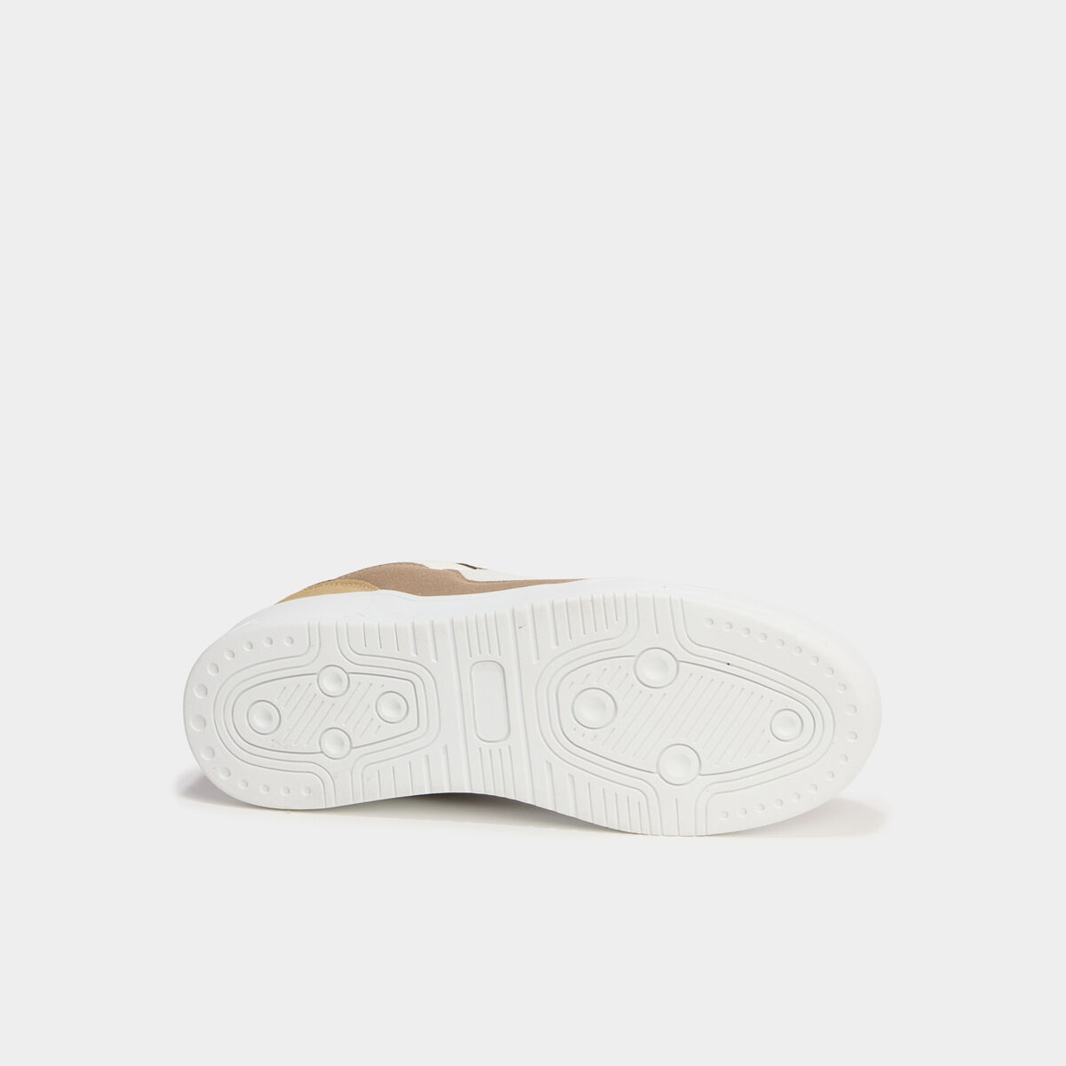 Baskets &agrave; lacets vert kaki femme