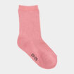 Lot 5 paires chaussettes c&ocirc;tel&eacute;es multicolore b&eacute;b&eacute; fille