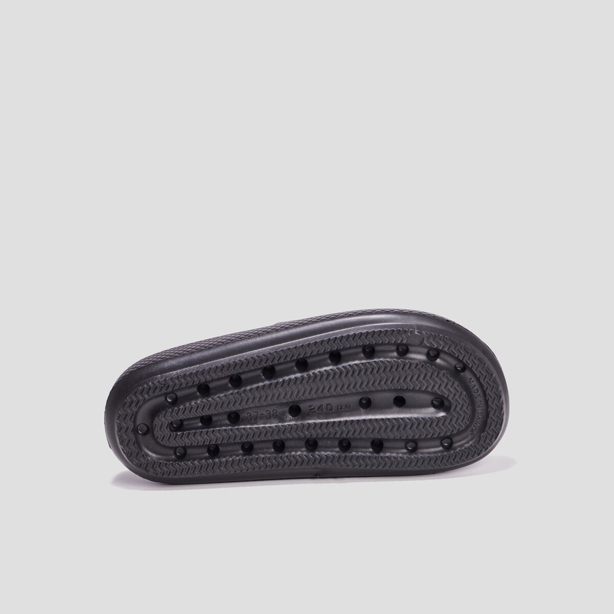 Mules compensées matelassés Wamea Beach noir femme