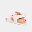 Sandales avec boucles multicolore fille