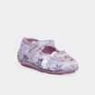 Chaussons ballerines Reine des neiges mauve fille