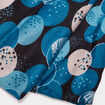 Foulard bleu canard femme