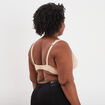 Soutien-gorge corbeille dentelle sable femme grande taille