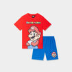 Ensemble pyjama short et t-shirt Mario rouge garçon