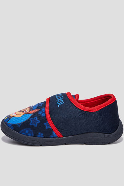 Chaussons Paw Patrol bleu garçon