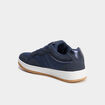 Tennis basses à lacets bleu marine femme