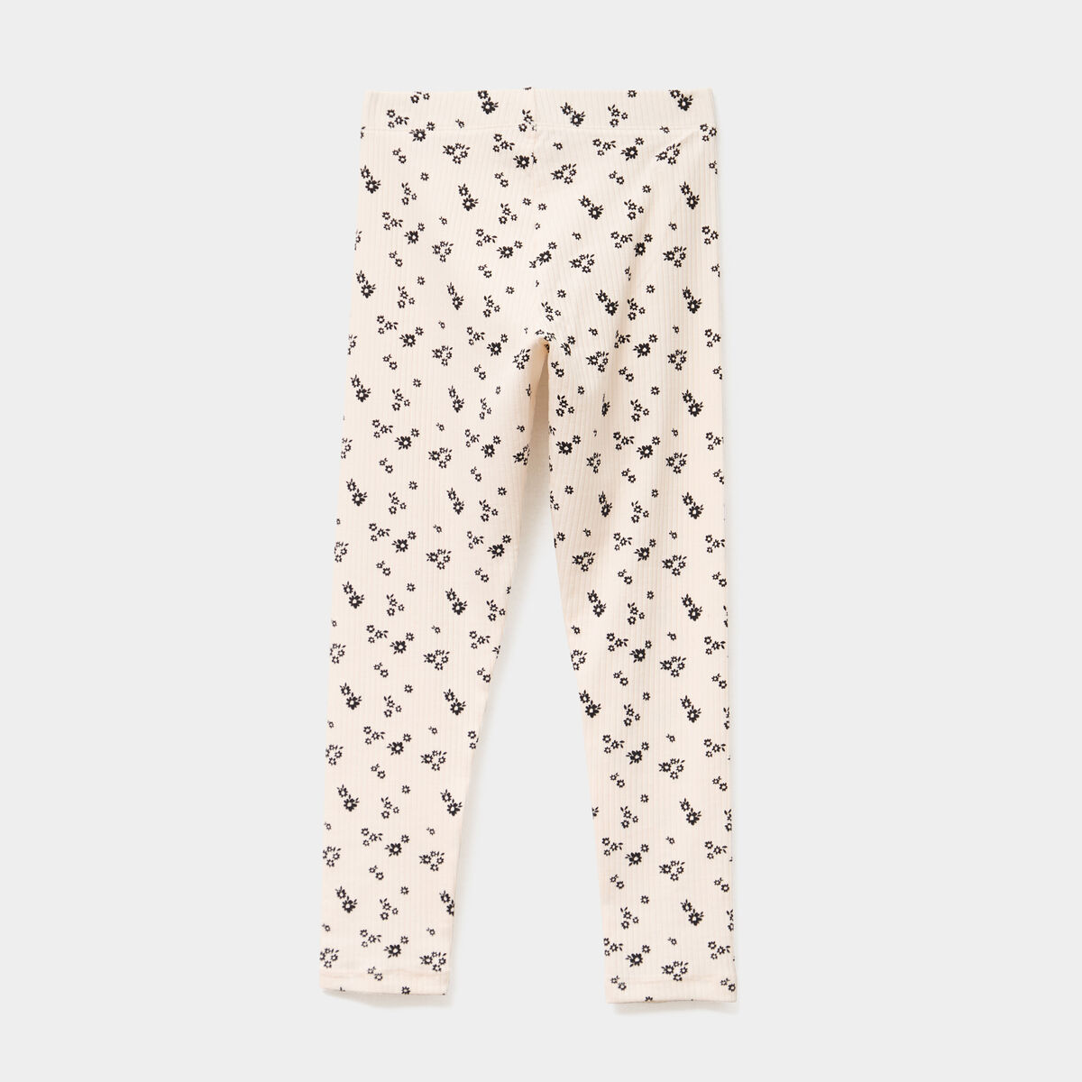 Legging côtelé coton beige fille