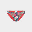Bas de maillot de bain rouge femme