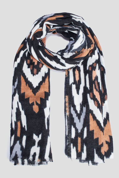 Foulard multicolore femme