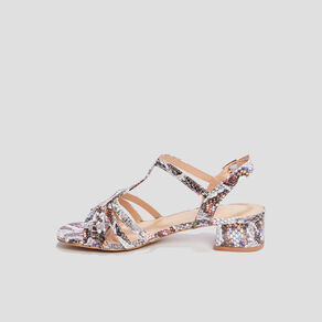 sandales a talons multicolore femme Sandales à talons multicolore femme
