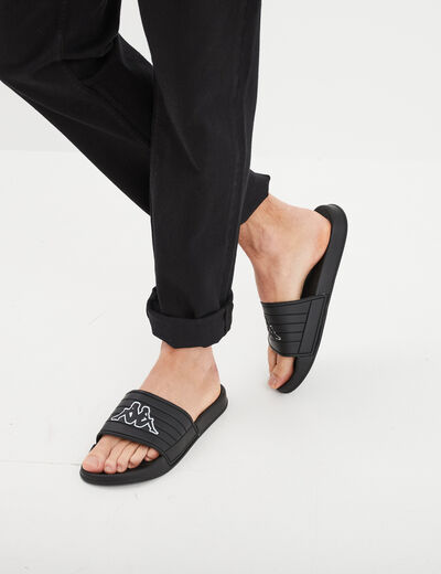 Claquettes Kappa Nolesit noir homme
