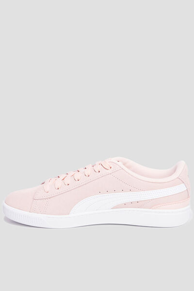 Tennis à lacets Puma Vicky rose femme