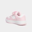 Baskets &agrave; scratchs Champion RD18 LOW rose pastel fille