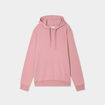 Sweat molleton à capuche hoodie vieux rose homme