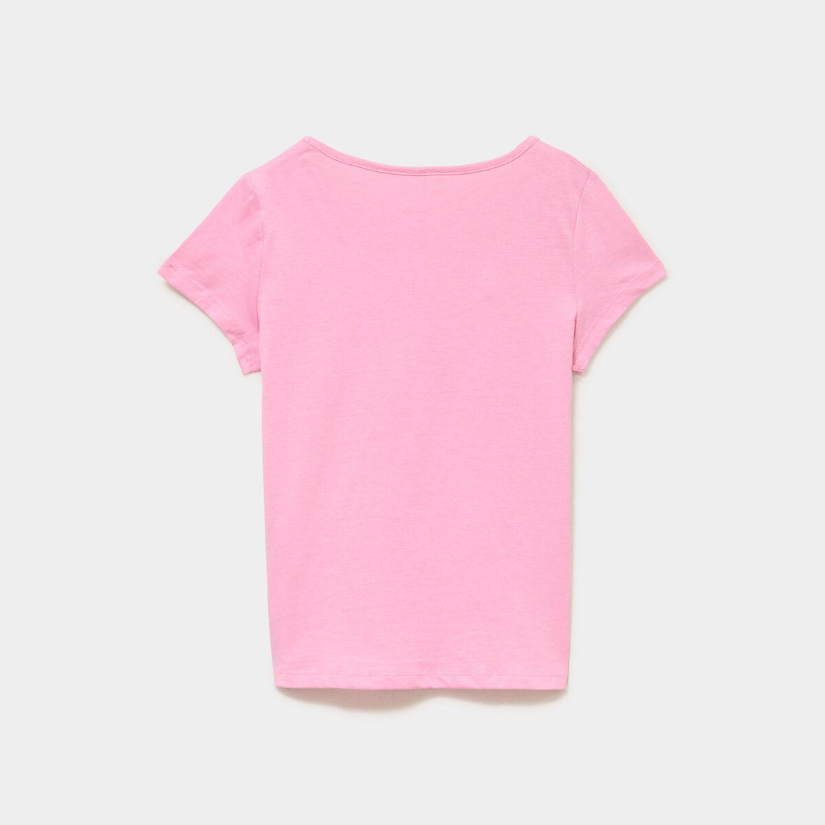Ensemble pyjama short et t-shirt coton rose fille