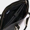Sac cabas avec anses noir femme