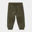Pantalon de jogging molletonn&eacute; vert kaki b&eacute;b&eacute; gar&ccedil;on
