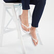 Tongs Wamea Beach blanc femme