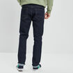 Jeans slim 5 poches denim brut homme