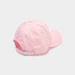 Casquette brod&eacute;e coton rose fille