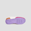Baskets running laine de mouton Creeks multicolore femme