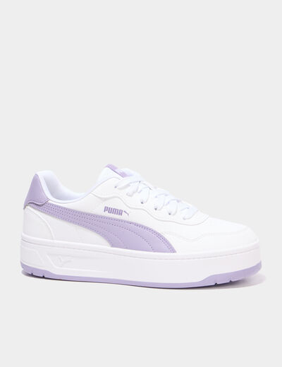 Tennis basses Puma Court Lally Skye violet femme