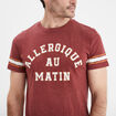 Ensemble pyjama short bordeaux homme