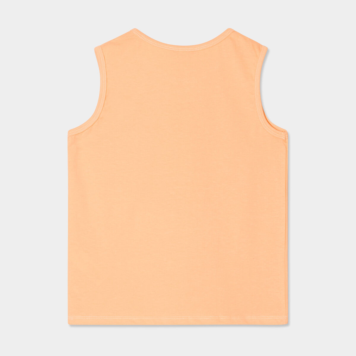 Ensemble pyjama short et d&eacute;bardeur coton orange corail gar&ccedil;on