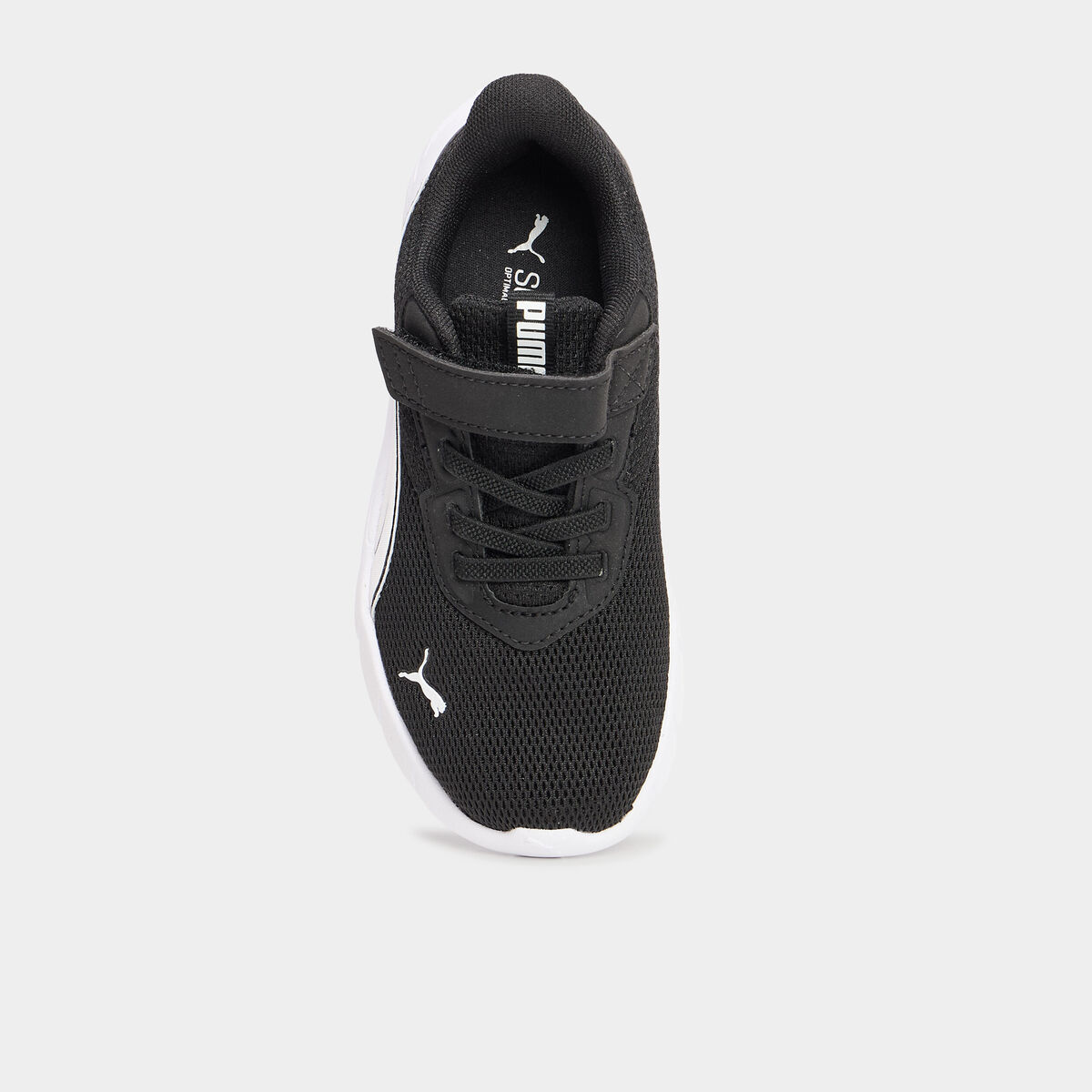 Baskets running scratchs Puma FlexFocus noir gar&ccedil;on