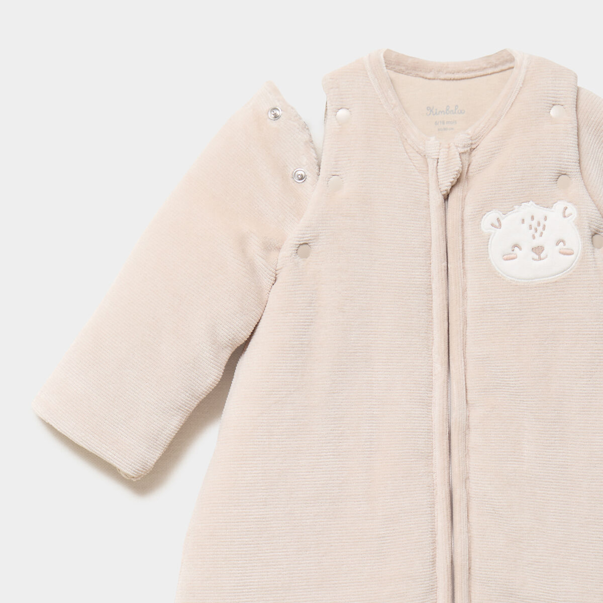 Gigoteuse &agrave; manches amovibles TOG 3 beige b&eacute;b&eacute;