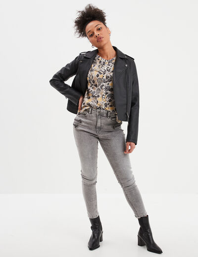 Blouse manches longues Liberto ecru femme