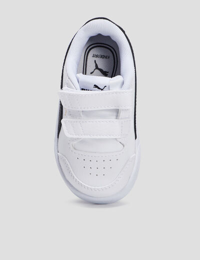 Tennis à scratchs Puma Shuffle multicolore bébé garçon