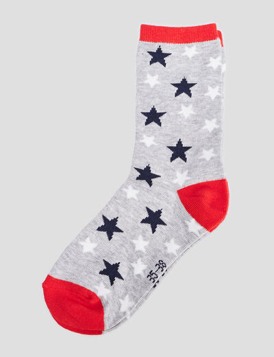 Lot 5 paires chaussettes bleu marine garçon