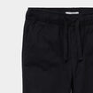 Pantalon jogger doubl&eacute; coton noir gar&ccedil;on