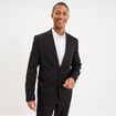 Veste blazer costume manches longues noir homme