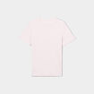 T-shirt droit en coton manches courtes rose clair homme