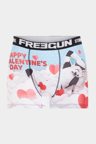 Boxer Freegun Star Wars blanc homme