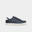 Tennis basses bout rond bleu gar&ccedil;on