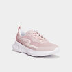 Baskets running à lacets Run-Up rose femme