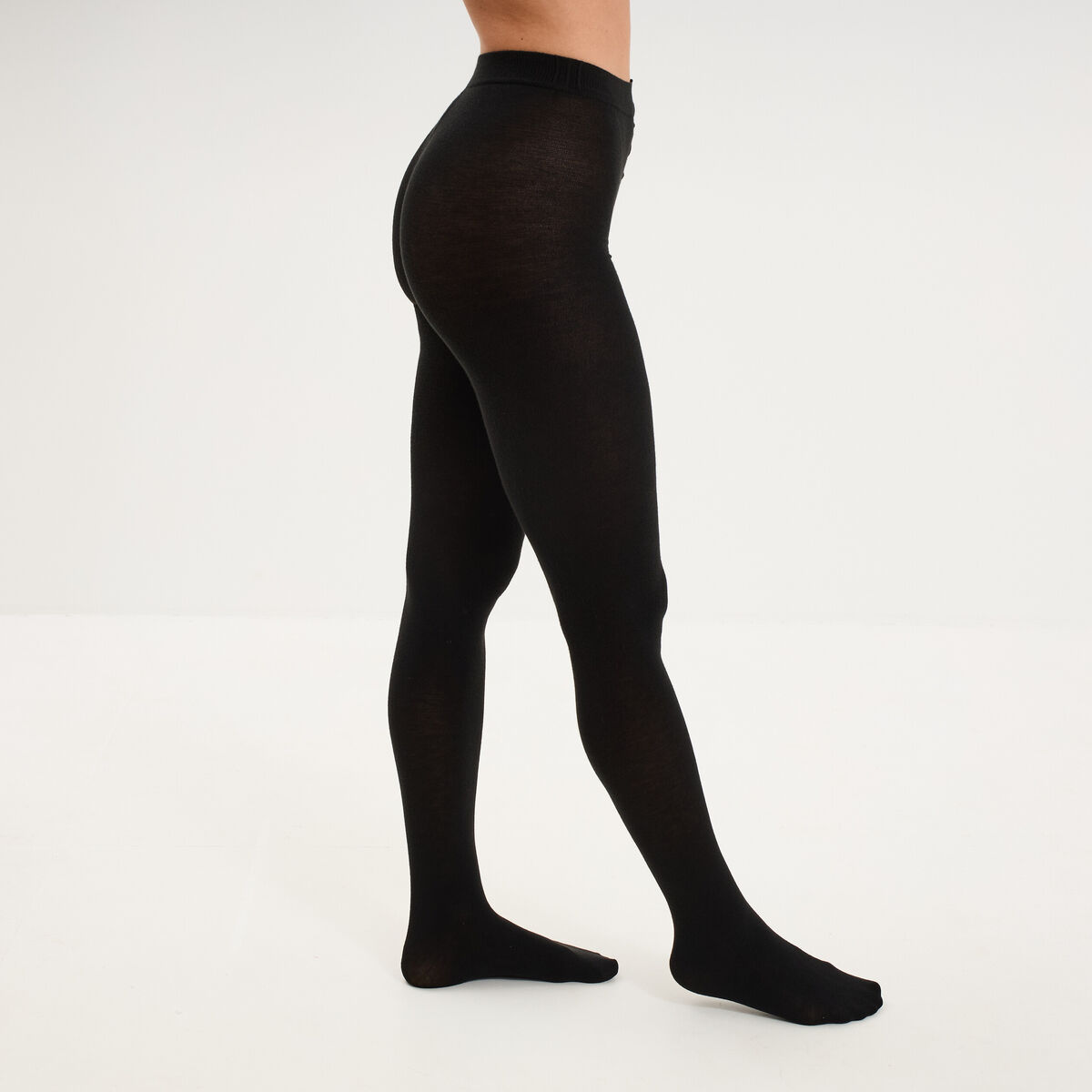 Collants opaques noir femme