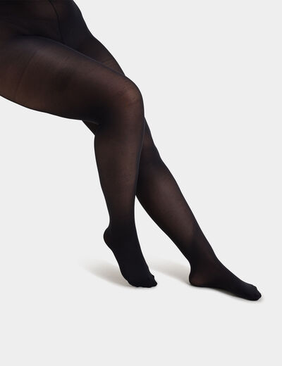 Lot 2 collants 60D noir femme