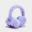 Cache-oreilles en fausse fourrure Stitch parme fille