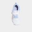 Baskets running &agrave; scratchs blanc fille