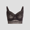 Soutien-gorge emboîtant noir femme grande taille