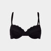 Soutien-gorge corbeille dentelle noir femme