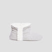 Chaussons bottines fourr&eacute;es gris femme