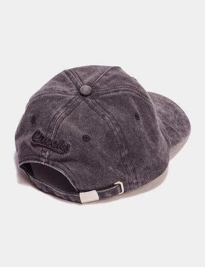 Casquette denim noir homme